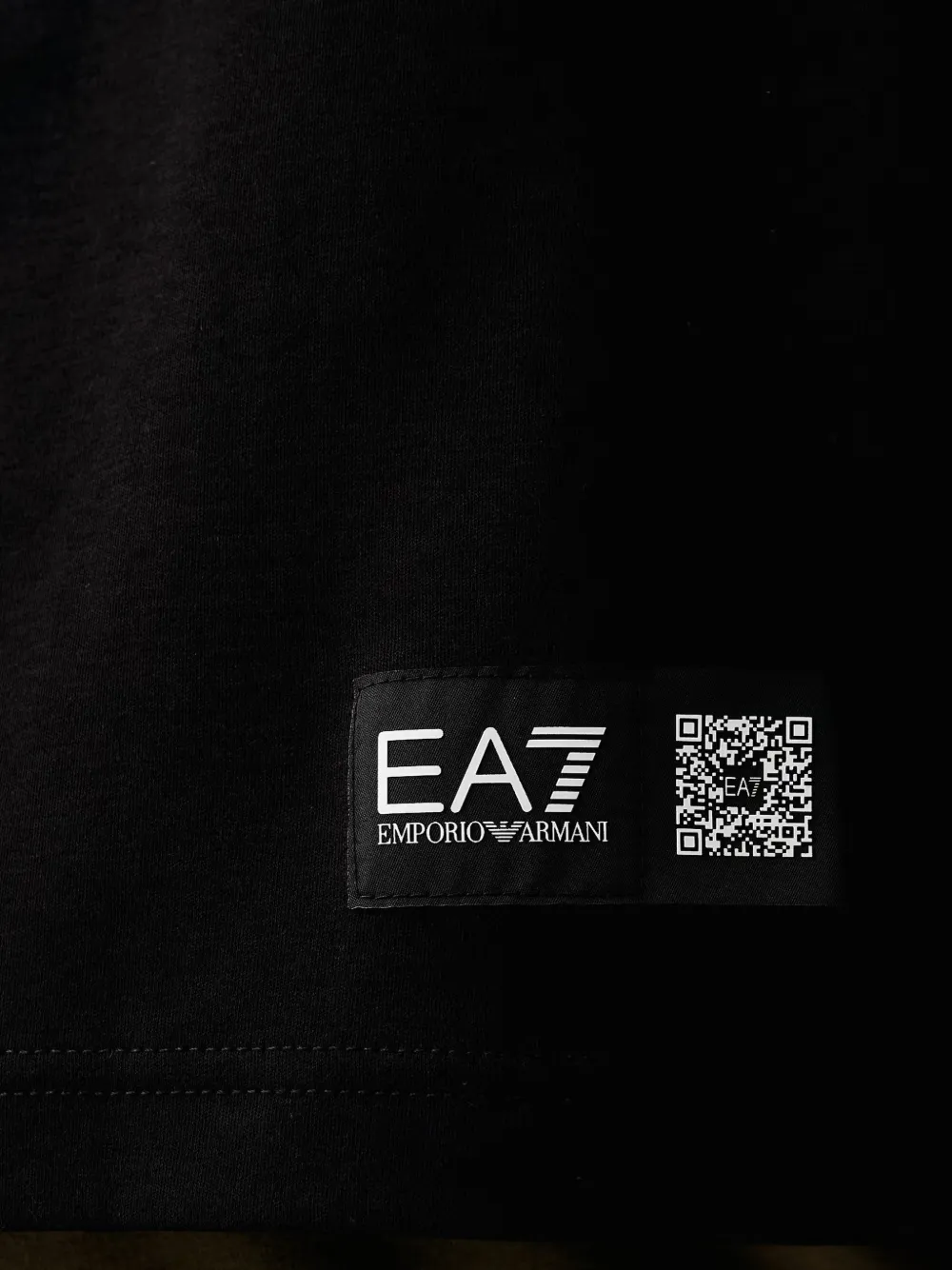 Ea7 Emporio Armani T-shirt met logoprint Zwart