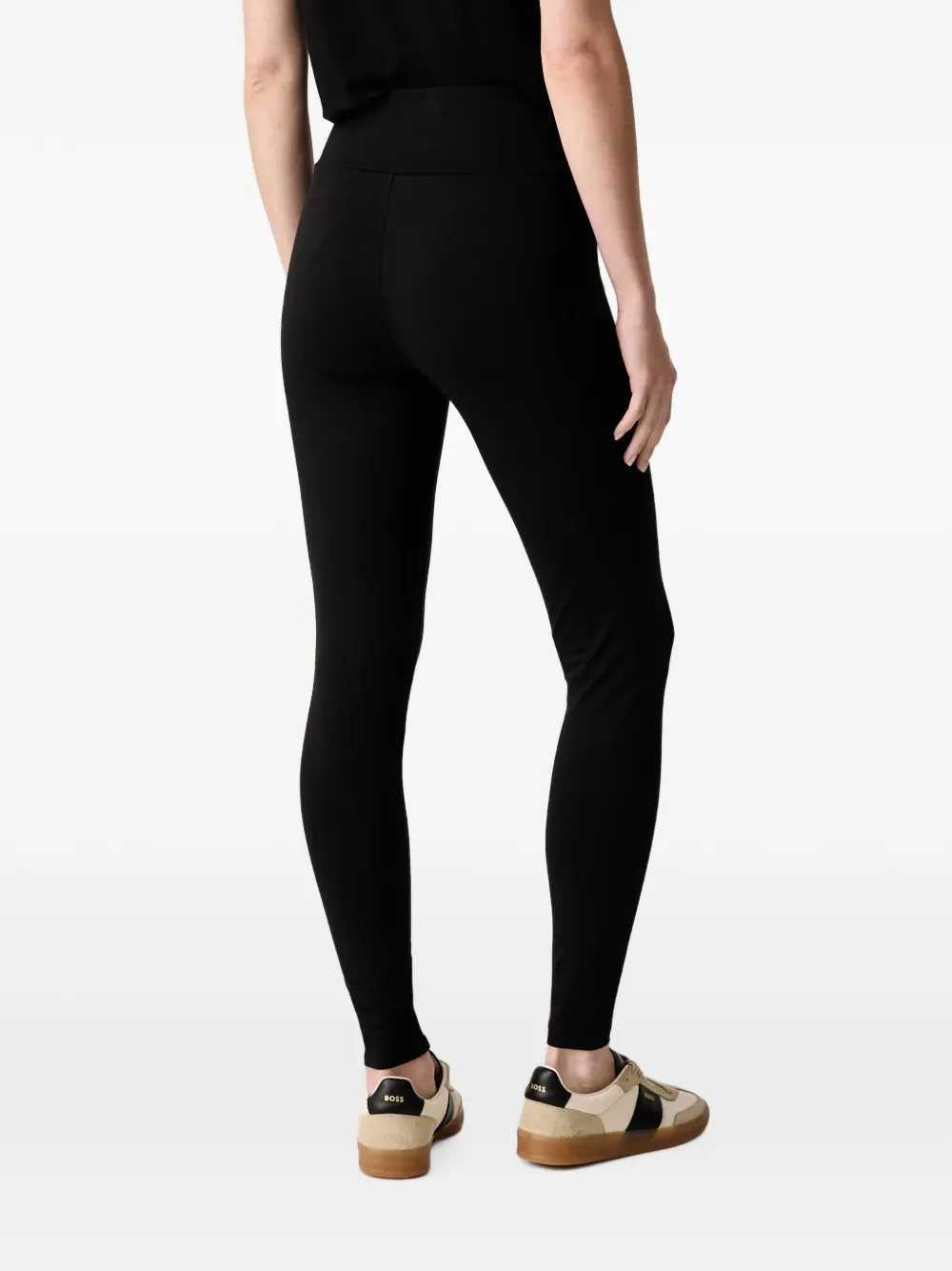Ea7 Emporio Armani Legging met logoprint Zwart