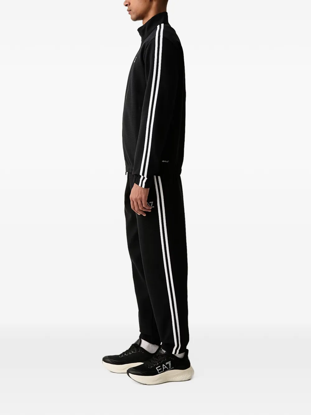 Ea7 Emporio Armani Trainingspak met logoprint Zwart