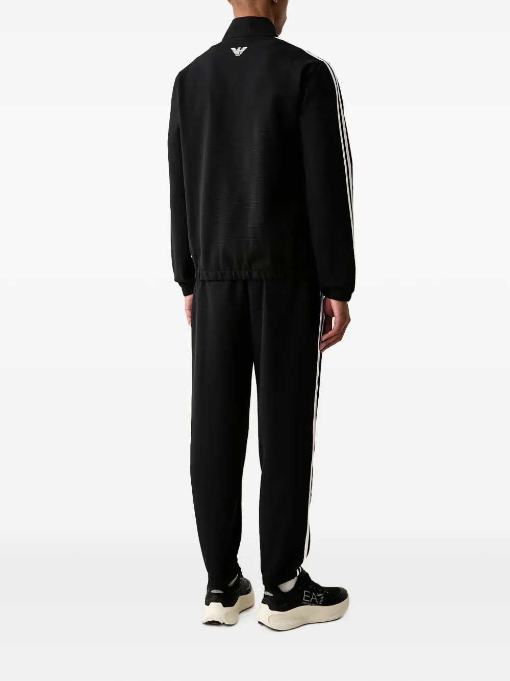 Ea7 Emporio Armani Trainingspak met logoprint Zwart