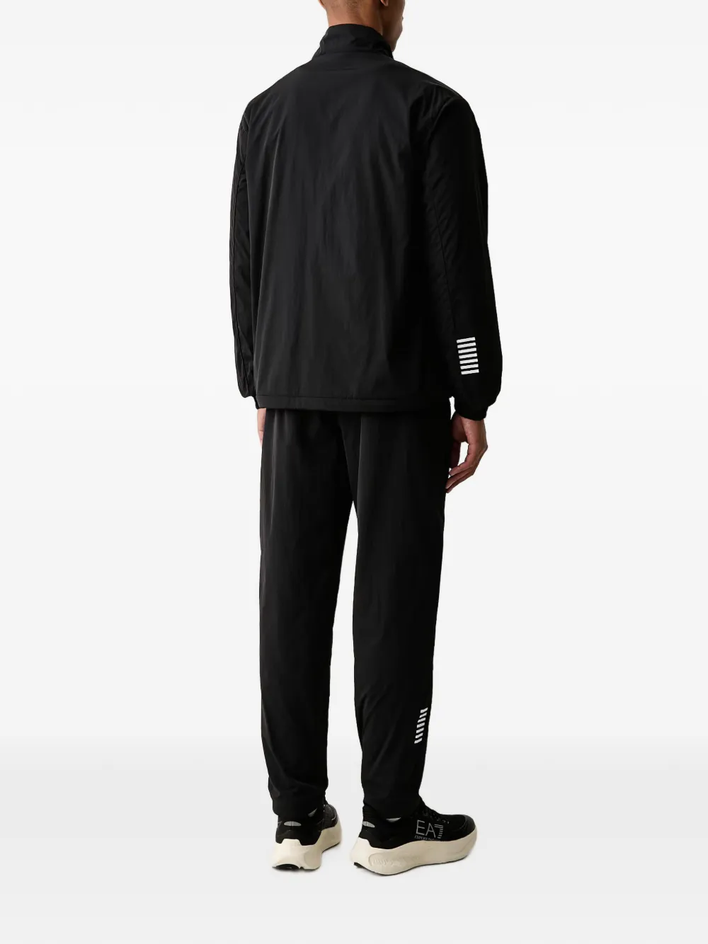 Ea7 Emporio Armani Trainingspak met logoprint Zwart