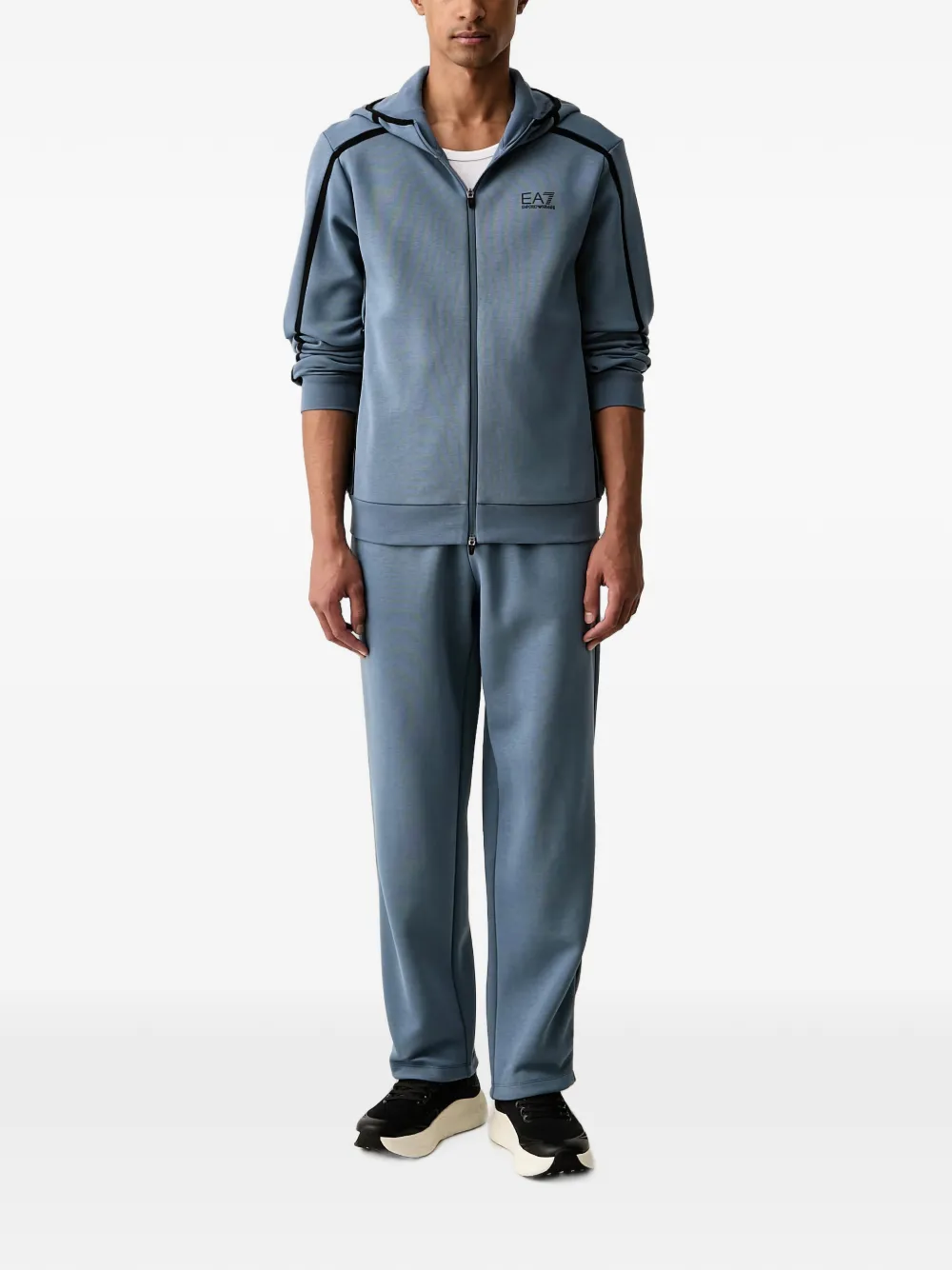 Ea7 Emporio Armani Trainingspak met logoprint Blauw
