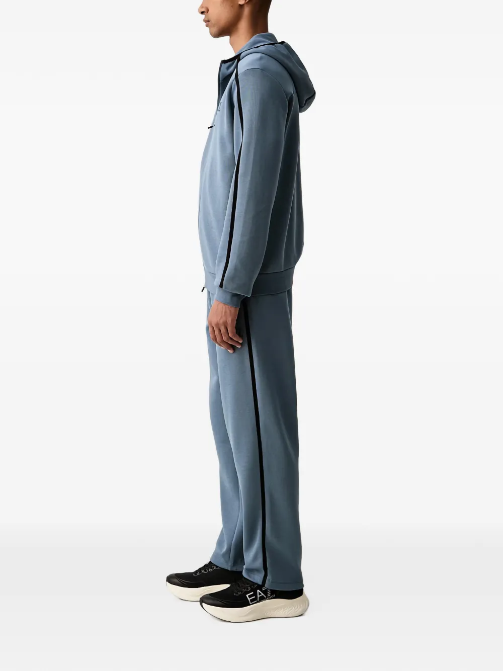 Ea7 Emporio Armani Trainingspak met logoprint Blauw