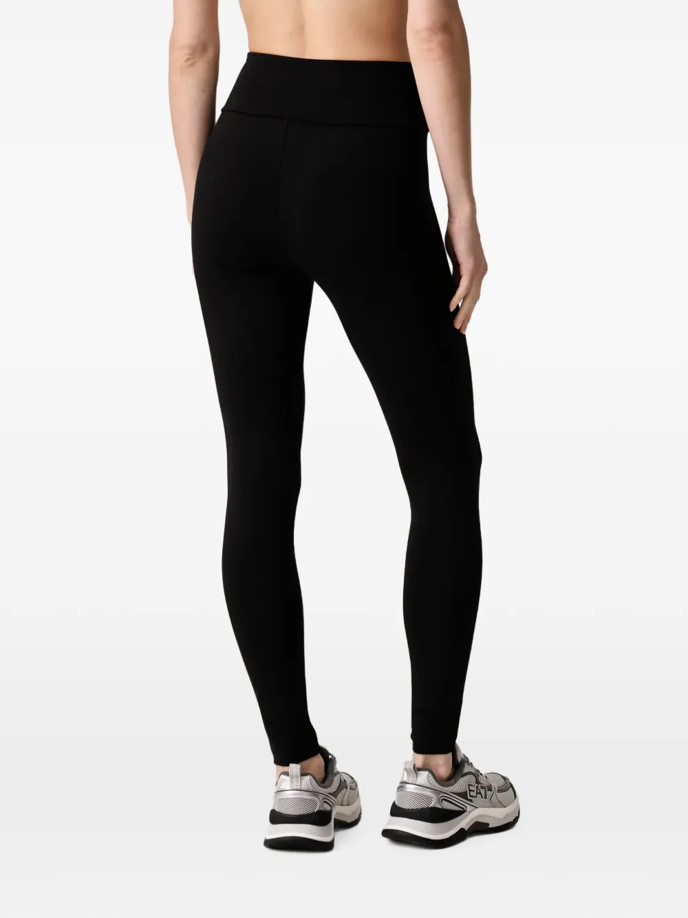 Ea7 Emporio Armani Legging met logoprint Zwart