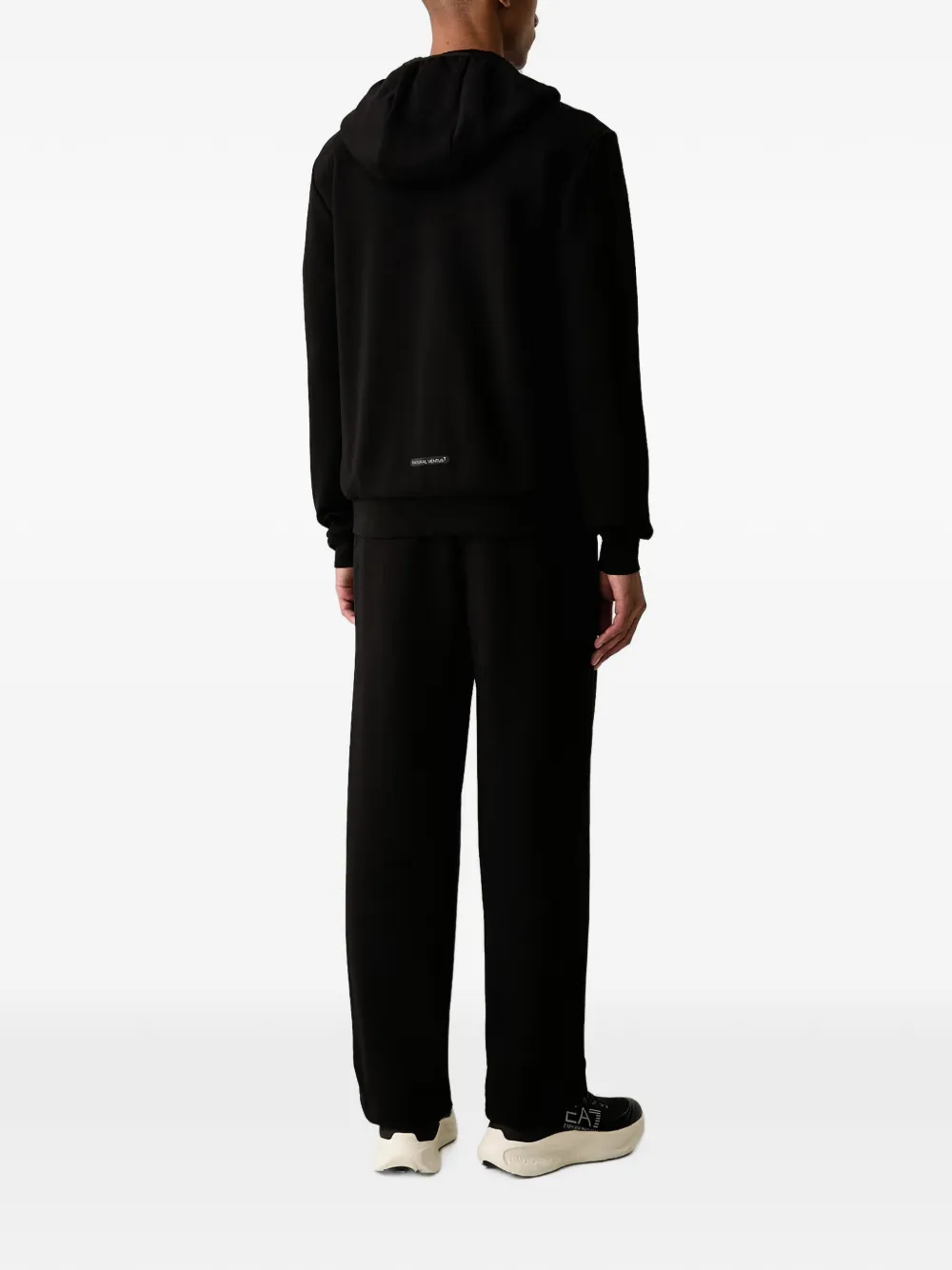 Ea7 Emporio Armani Ventus 7 trainingspak met logo-print en rits Zwart