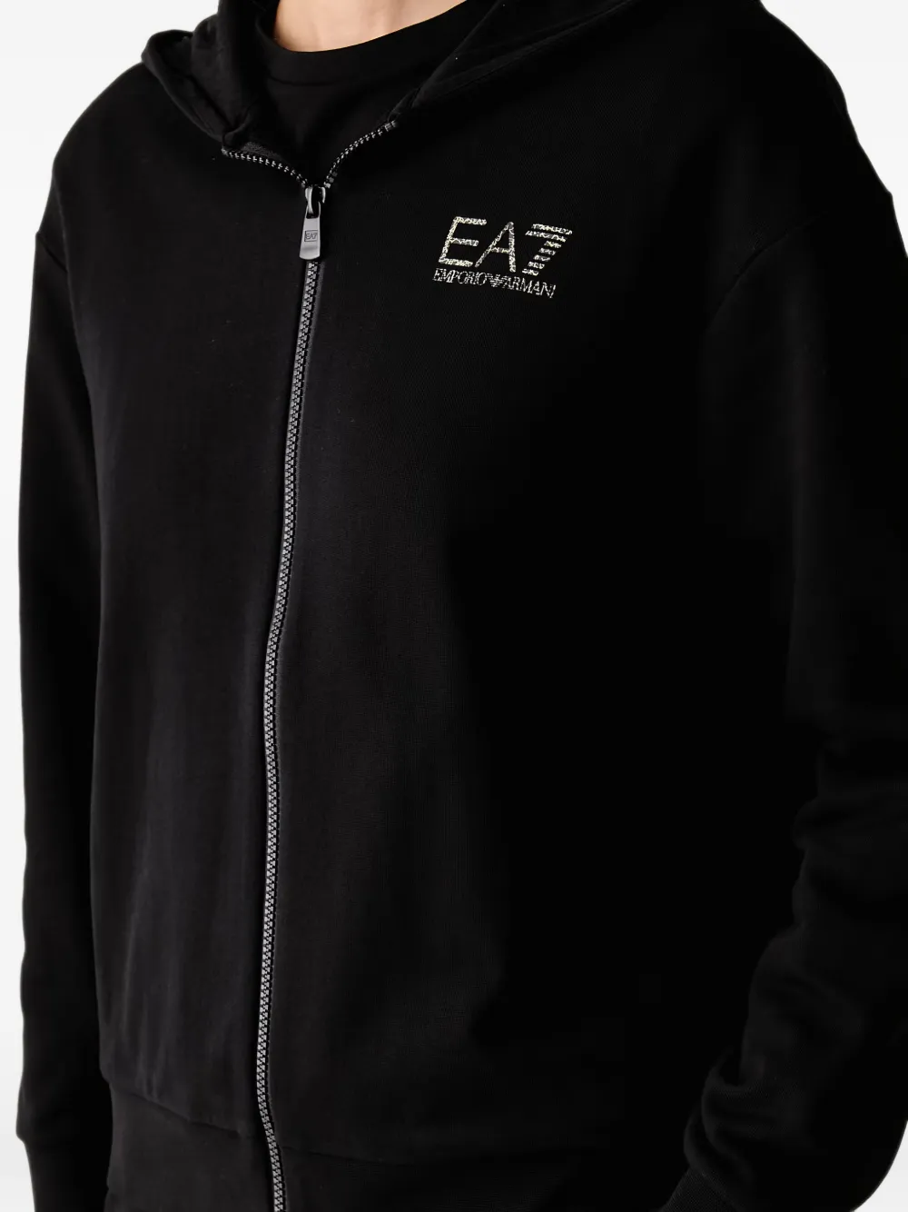 Ea7 Emporio Armani Trainingspak met logoprint Zwart