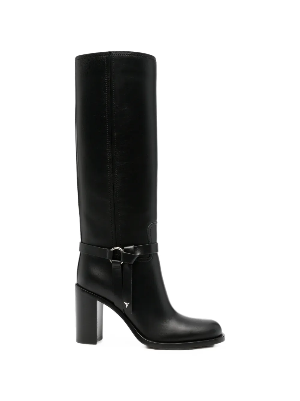 FENDI buckle-strap knee-high boots