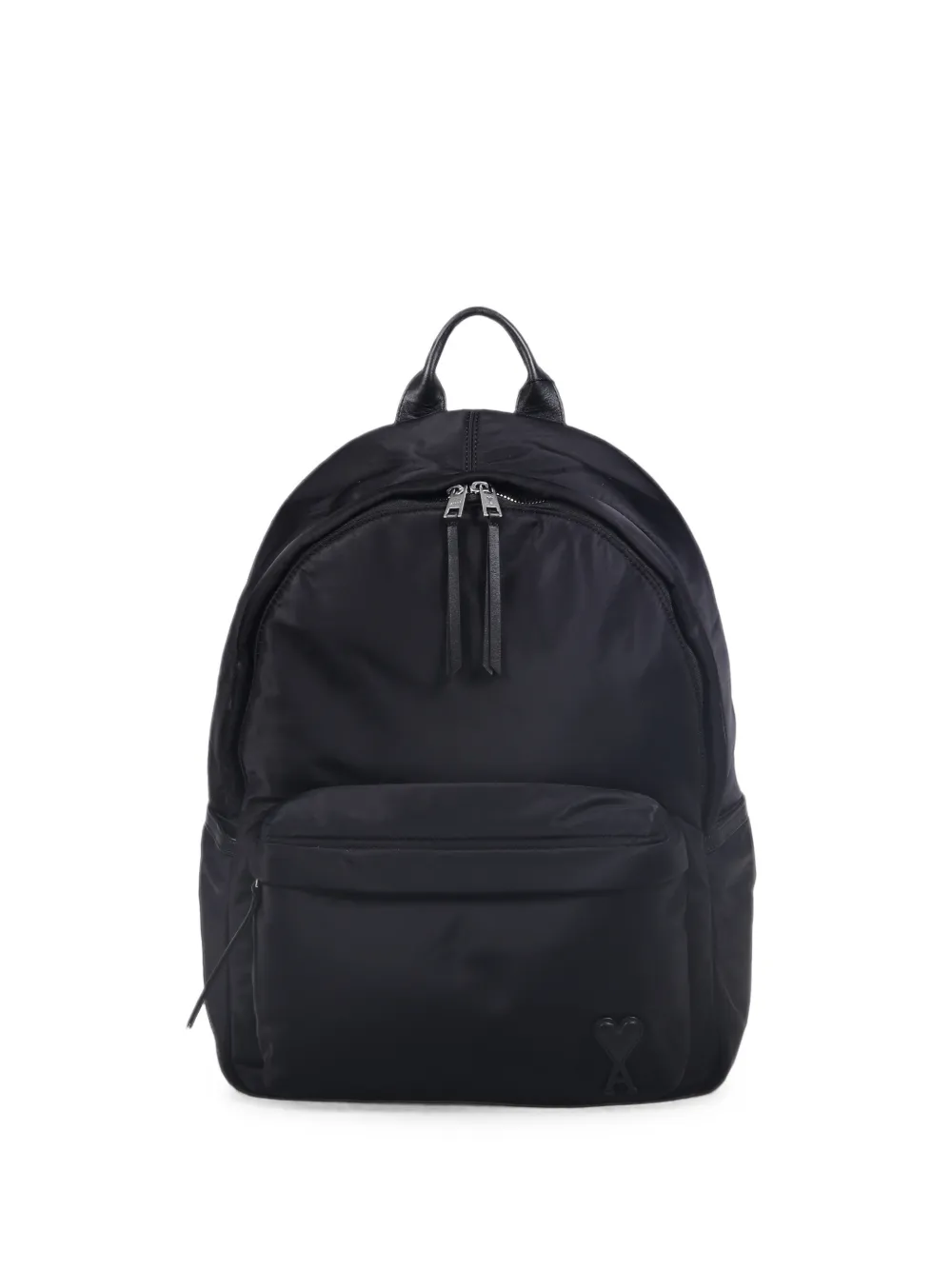 AMI Paris black nylon Marcel backpack - Nero