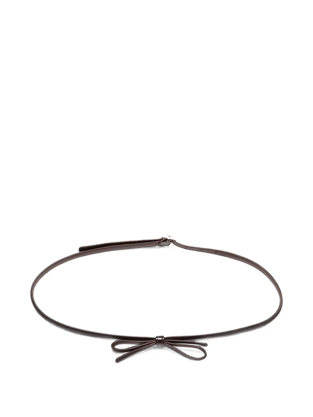 Plan C Bow-detail Belt In Black