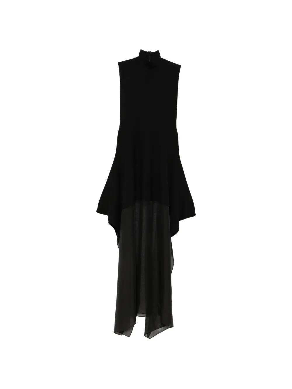 Sportmax asymmetric-hem sleeveless dress