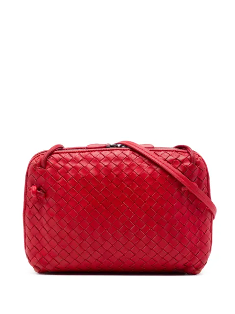 Bottega Veneta Pre-Owned 2012-2026 Nappa Intrecciato Nodini crossbody bag