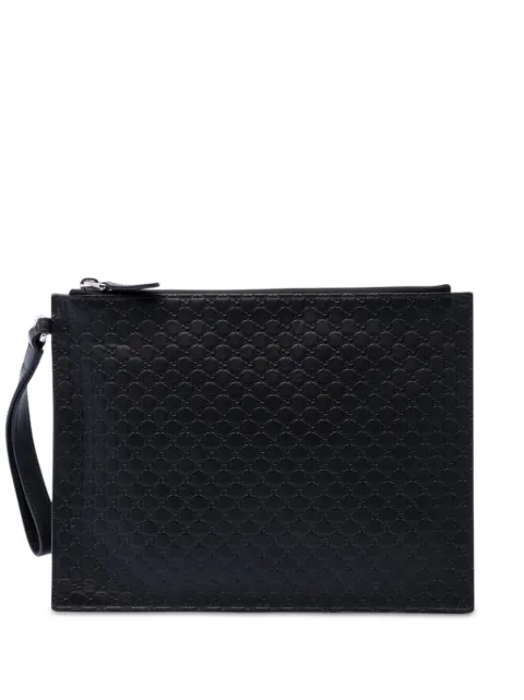 Gucci Pre-Owned 2000-2015 Microguccissima clutch bag