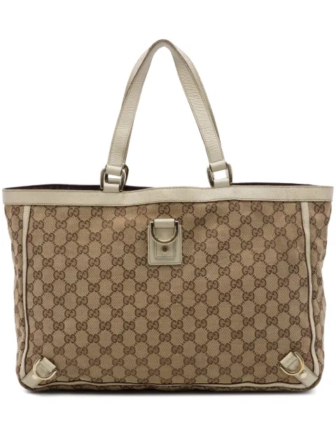 Gucci Pre-Owned sac Abbey D-Ring à motif GG (2000-2015)
