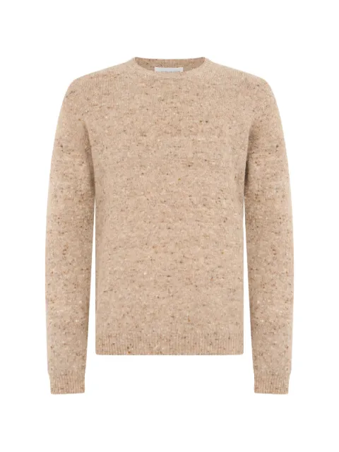 Roberto Collina flecked-knit crew-neck sweater