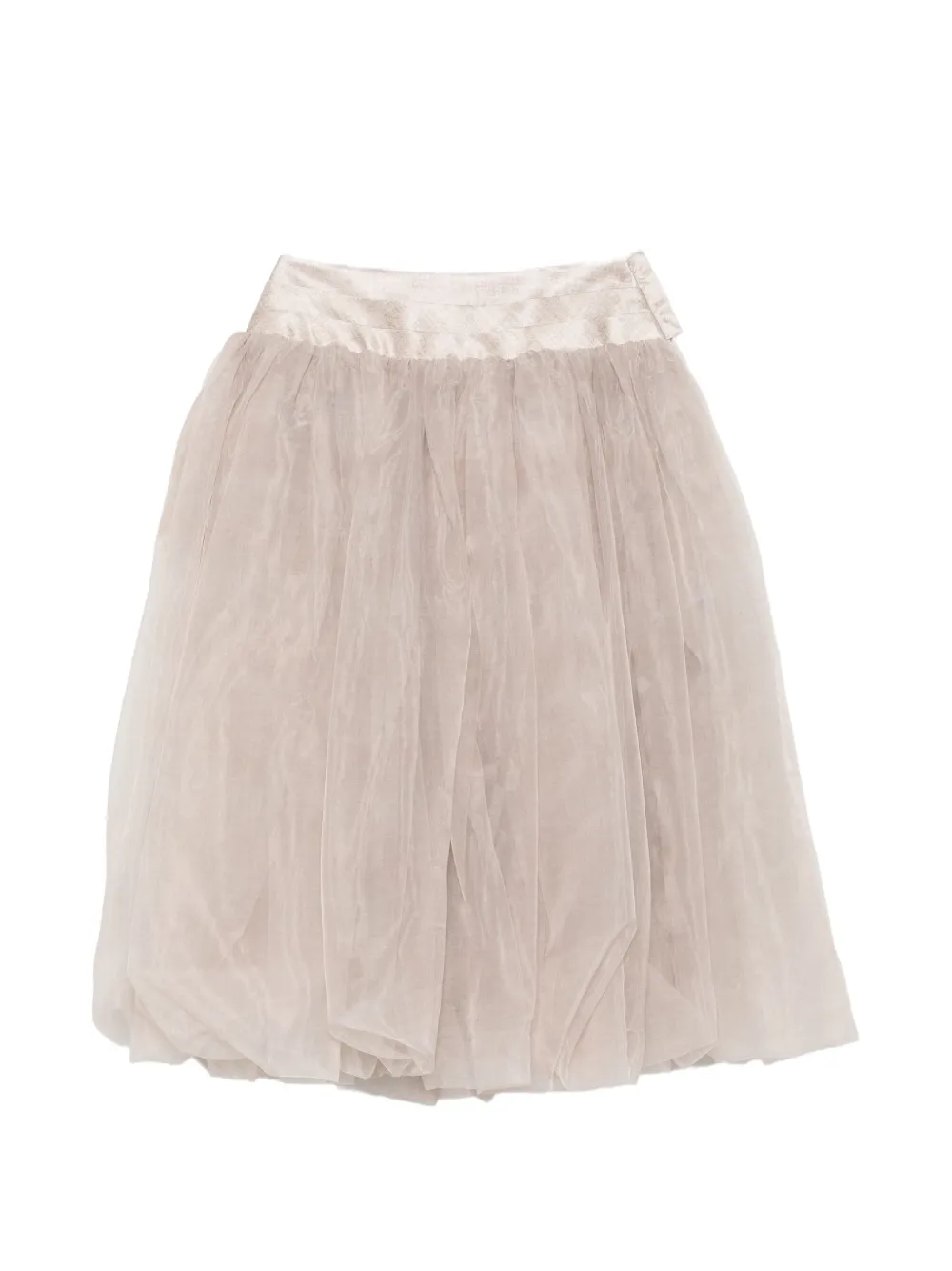 Ermanno Scervino tulle layered midi skirt