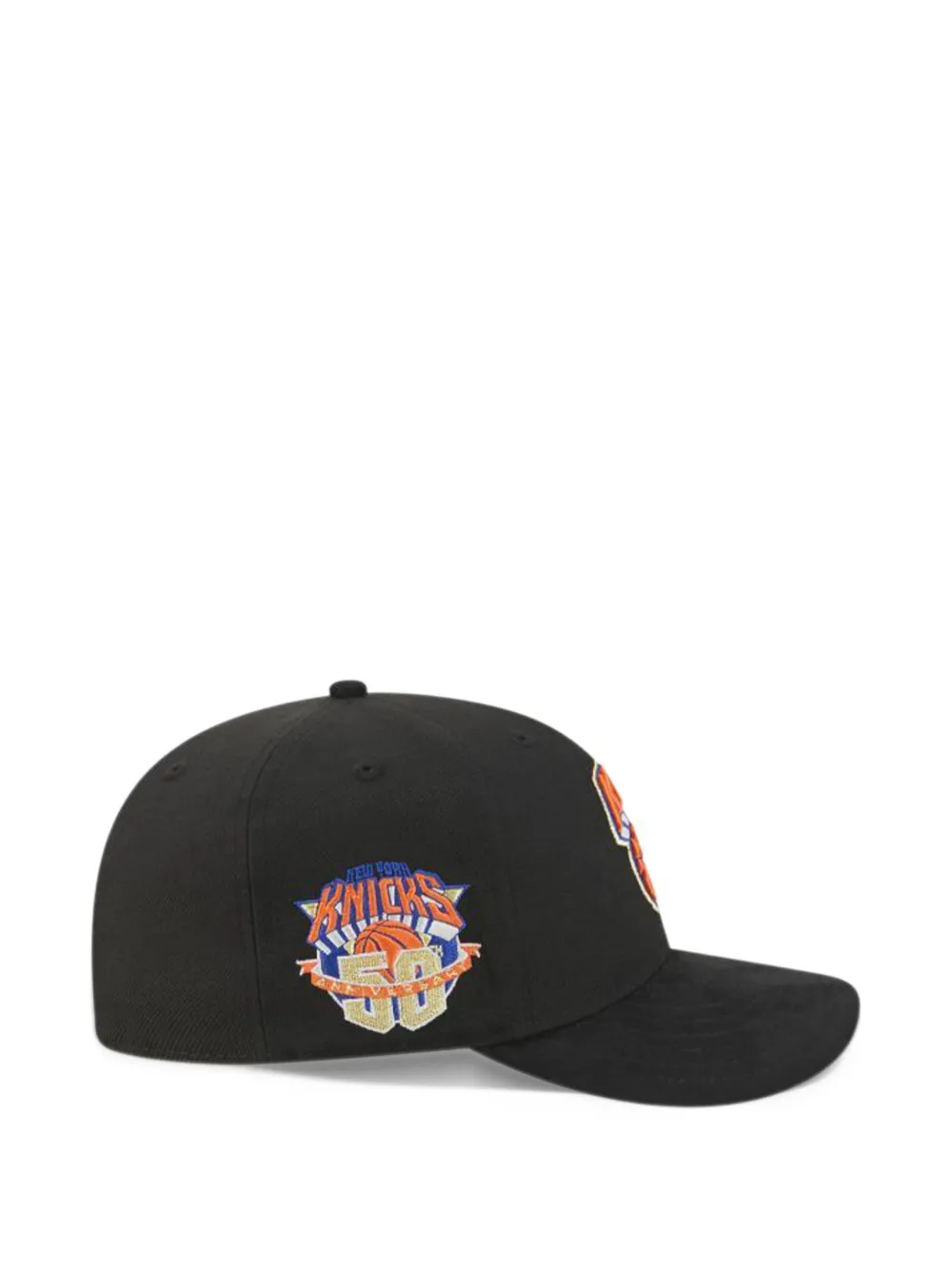 NEW ERA CAP x Knicks 9FIFTY embroidered cap Zwart