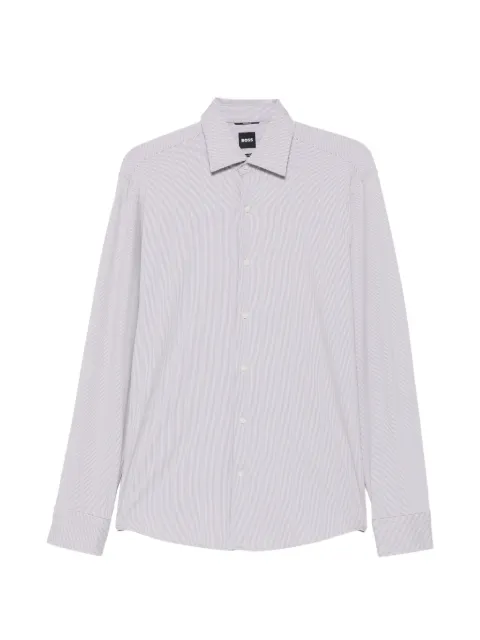 BOSS micro-stripe shirt