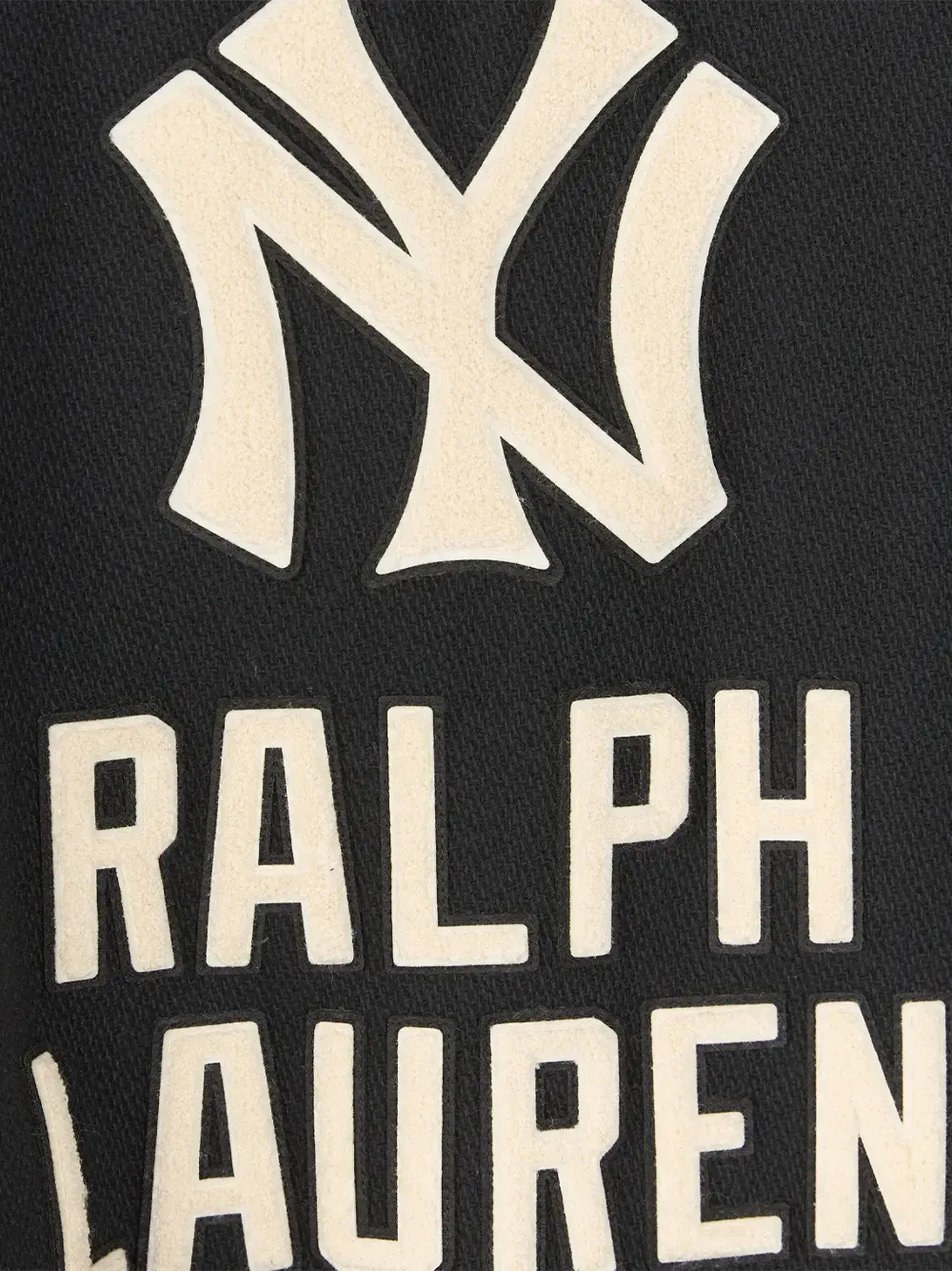 Polo Ralph Lauren Bomberjack met logopatch Zwart
