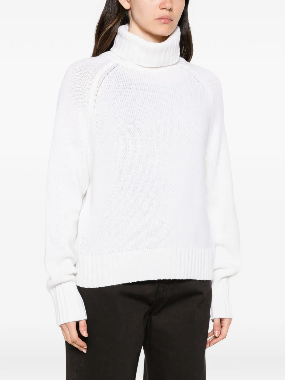 Allude Coltrui met raglan mouwen Wit