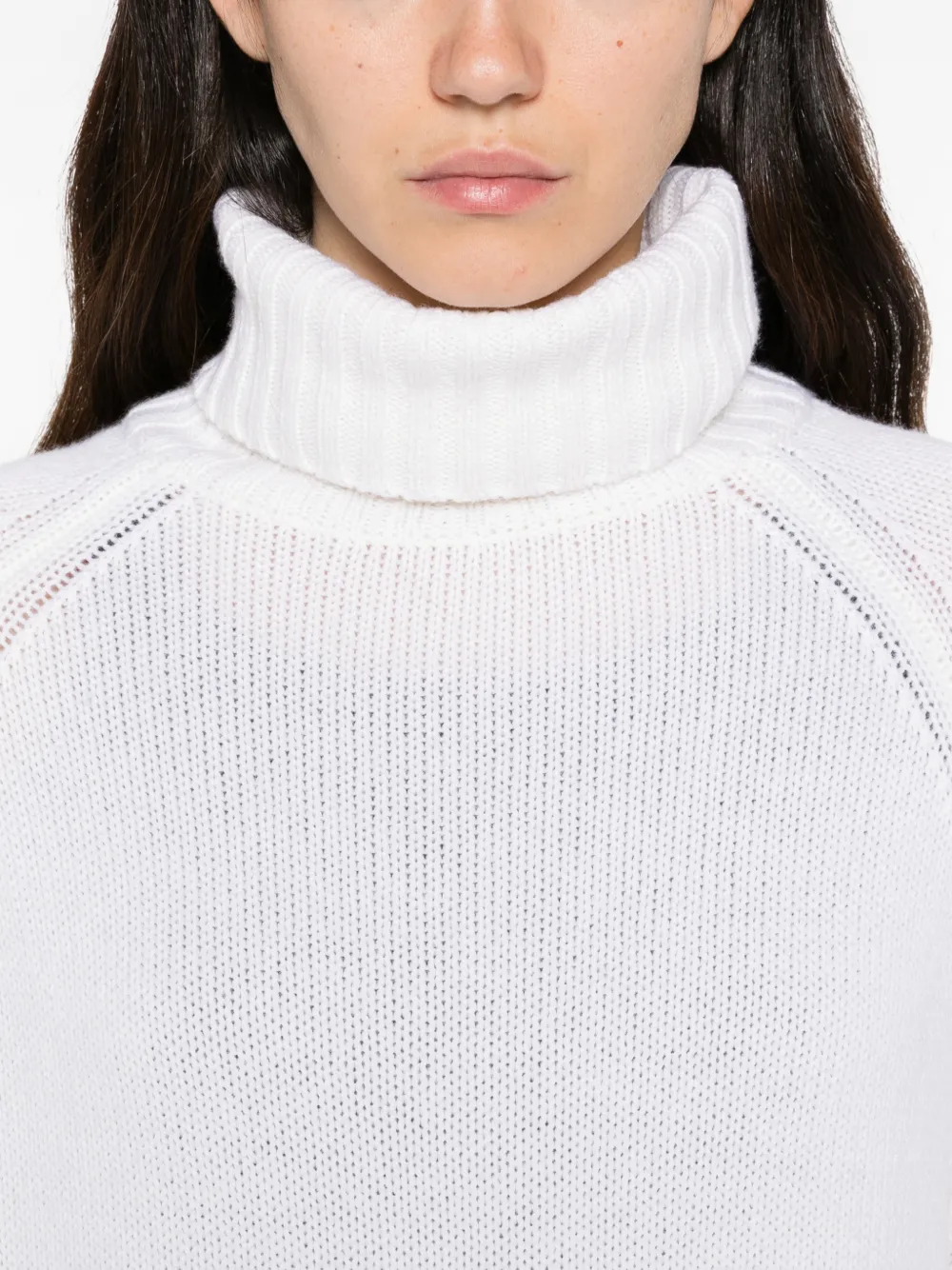Allude Coltrui met raglan mouwen Wit