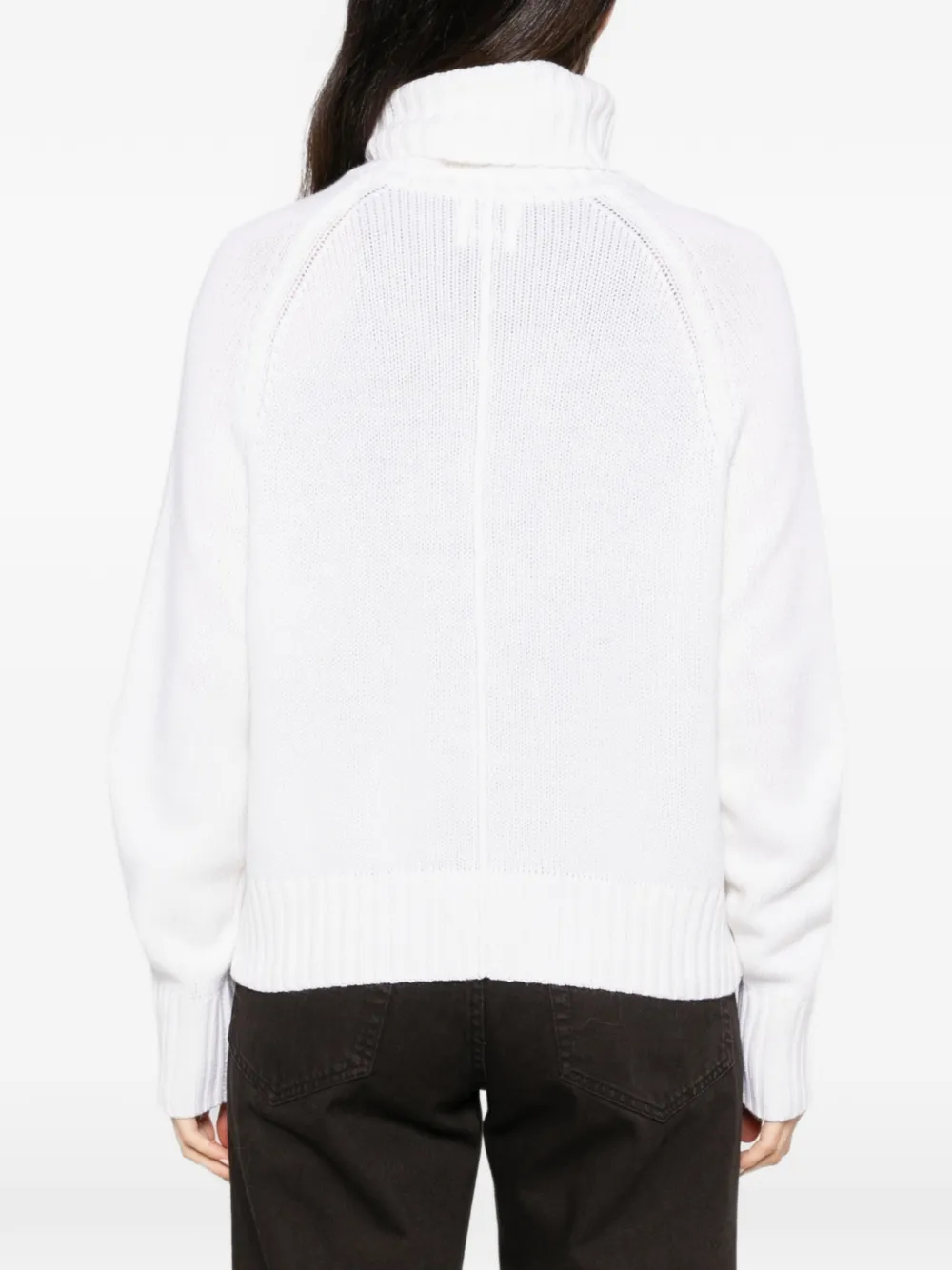 Allude Coltrui met raglan mouwen Wit