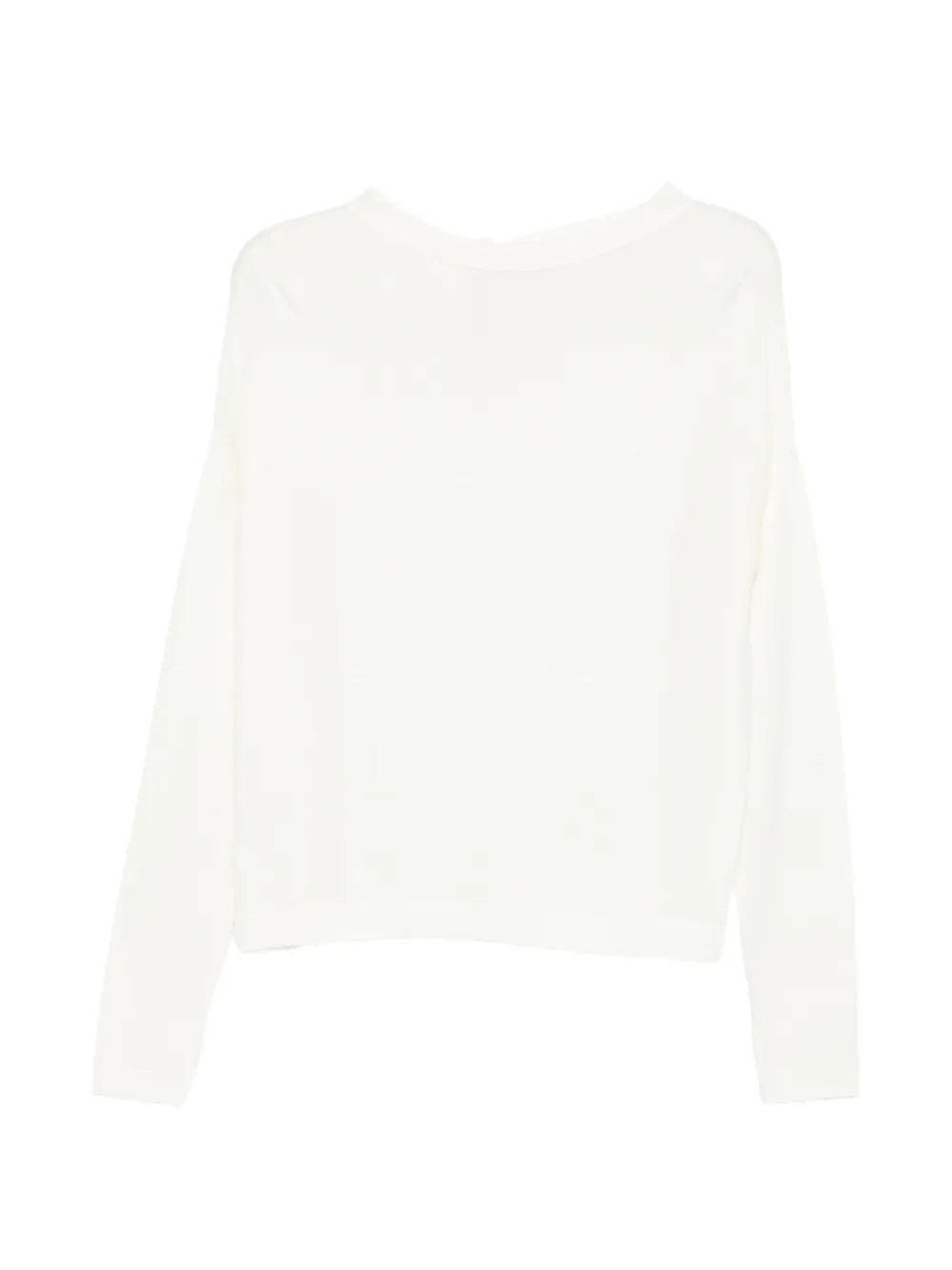 Ma'ry'ya pull à détails de nœuds en laine - Tons neutres