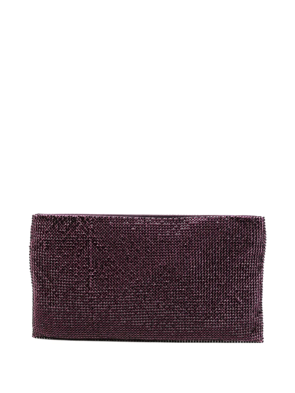 Benedetta Bruzziches crystal-embellished shoulder bag - Violett