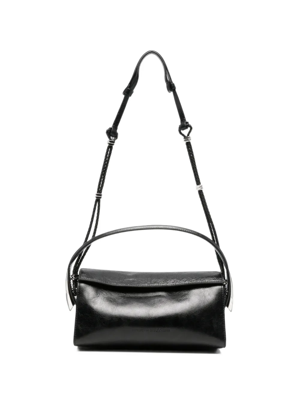 Benedetta Bruzziches braided-strap leather shoulder bag