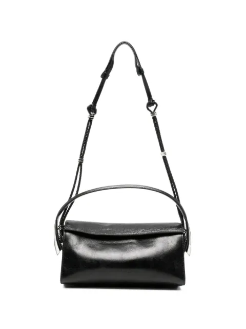 Benedetta Bruzziches braided-strap leather shoulder bag