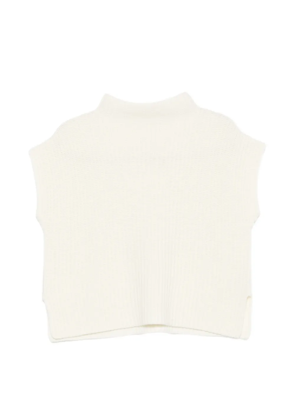 Ma'ry'ya ribbed-knit high-neck sweater