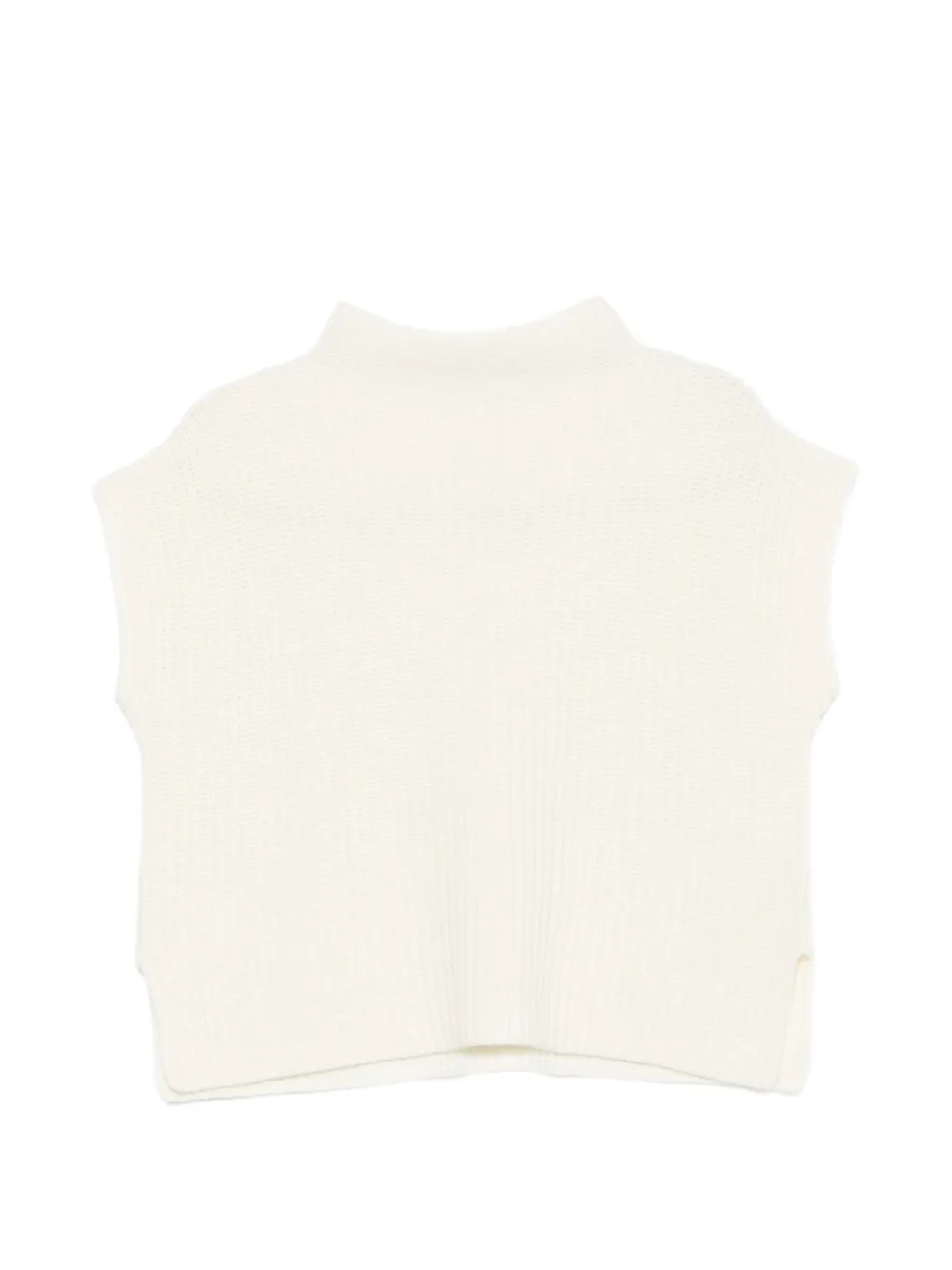 Ma'ry'ya ribbed-knit high-neck sweater
