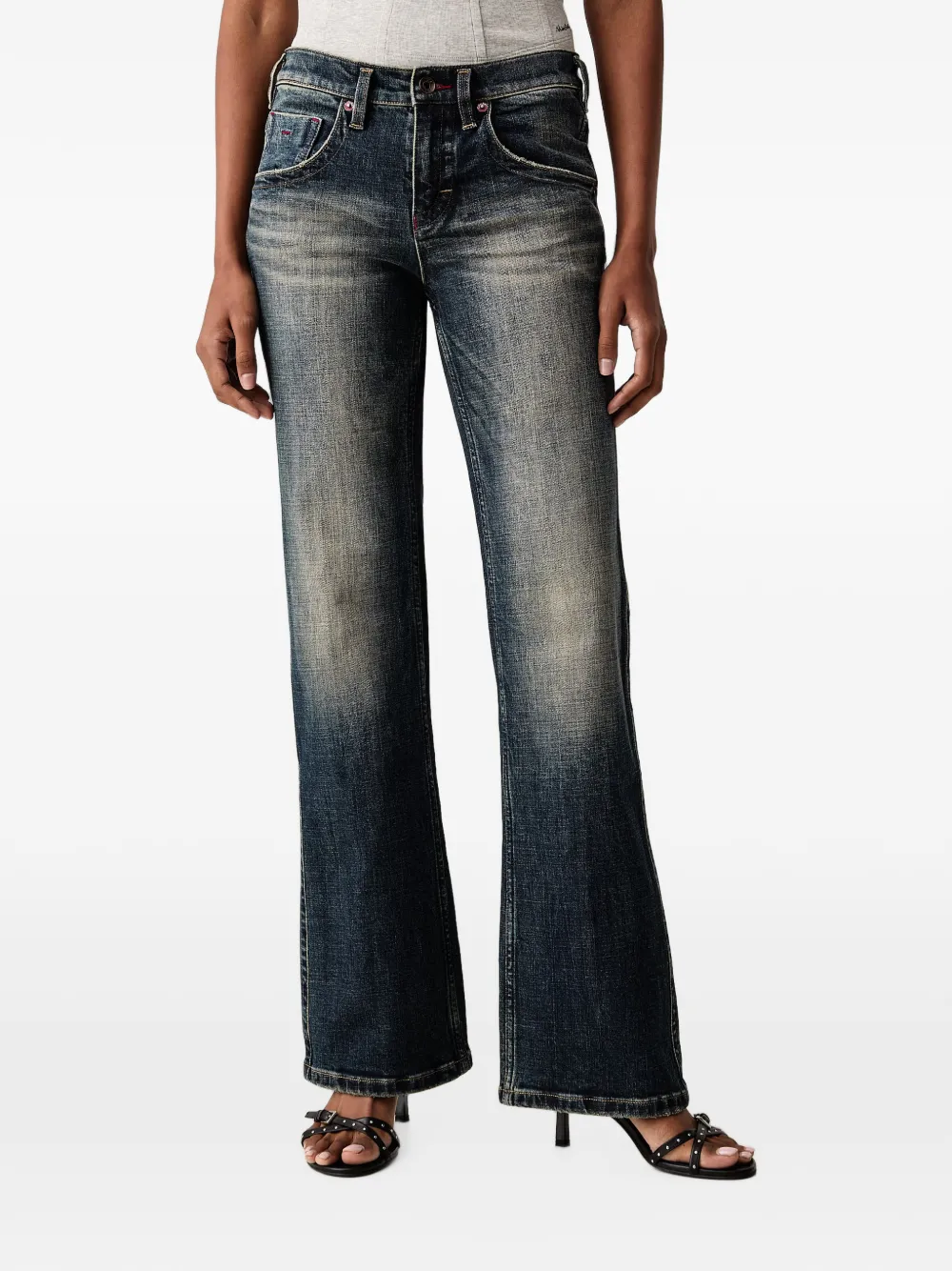 Miss Sixty Tommy faded flared jeans