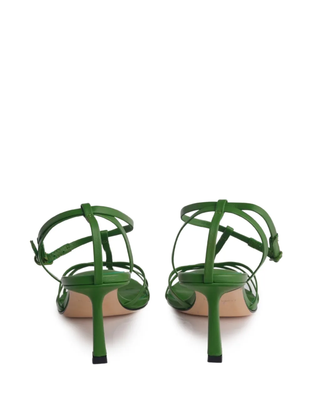 Studio Amelia Aviary strappy leather sandals Groen
