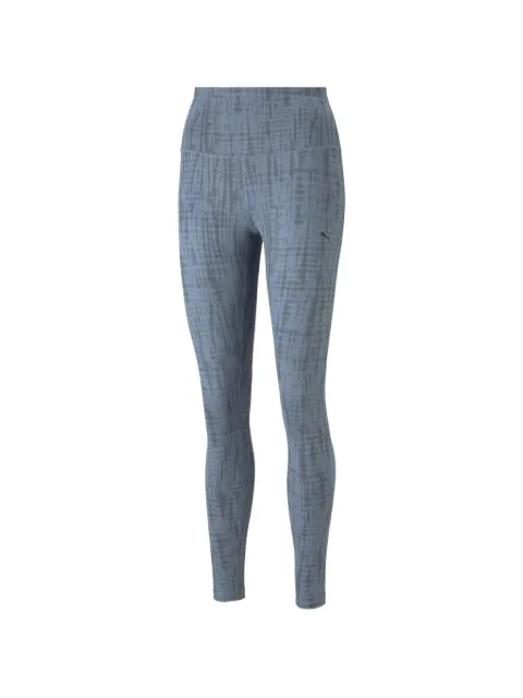 PUMA tie-dye mesh-panel leggings