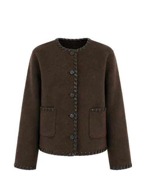 Rails Melanie whipstitch-trim jacket