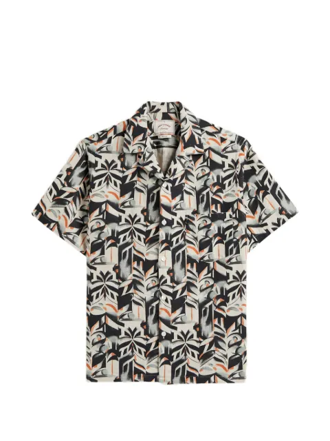Portuguese Flannel abstract-print short-sleeve shirt