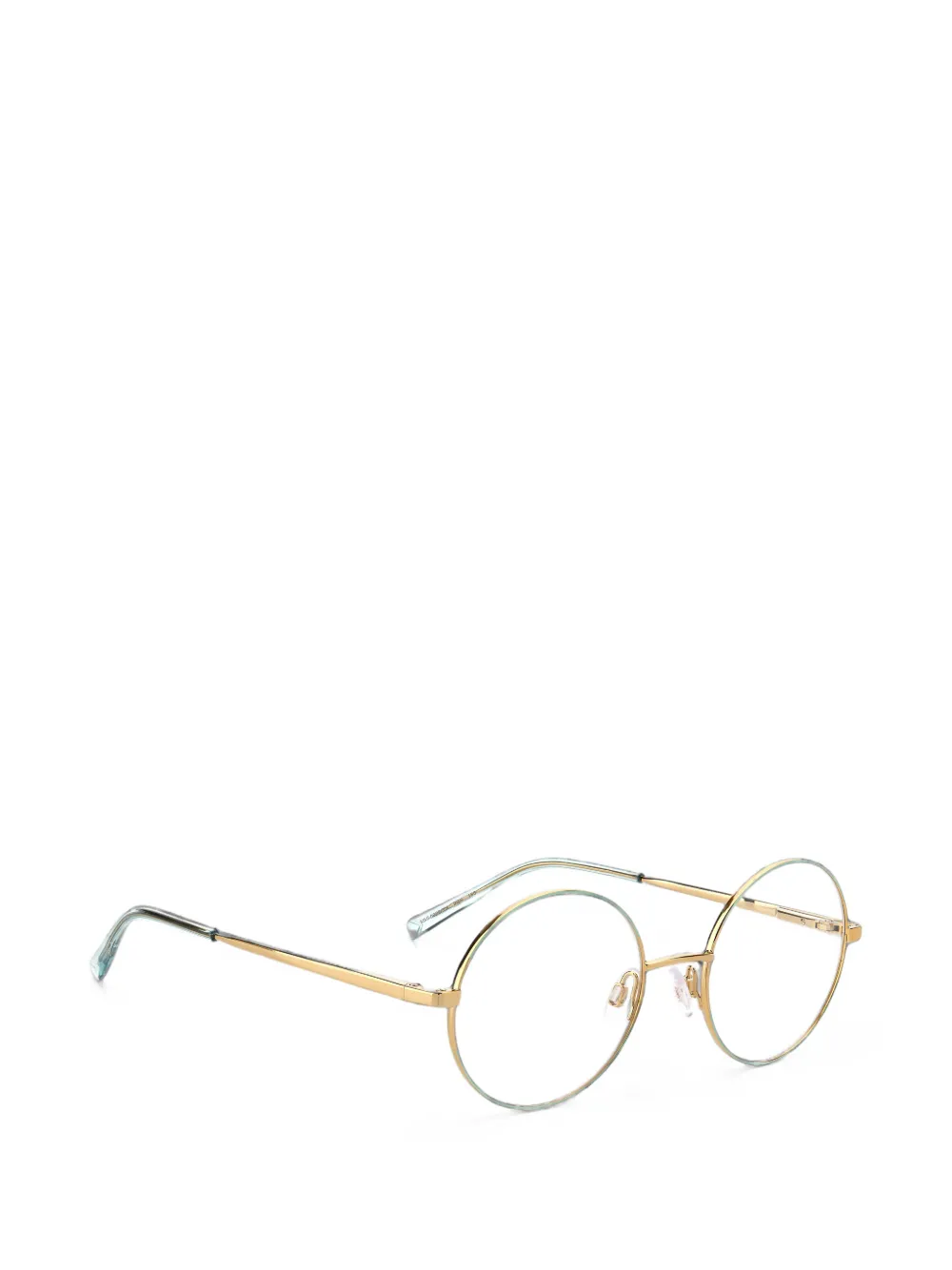 MISSONI EYEWEAR Bril met rond montuur Goud