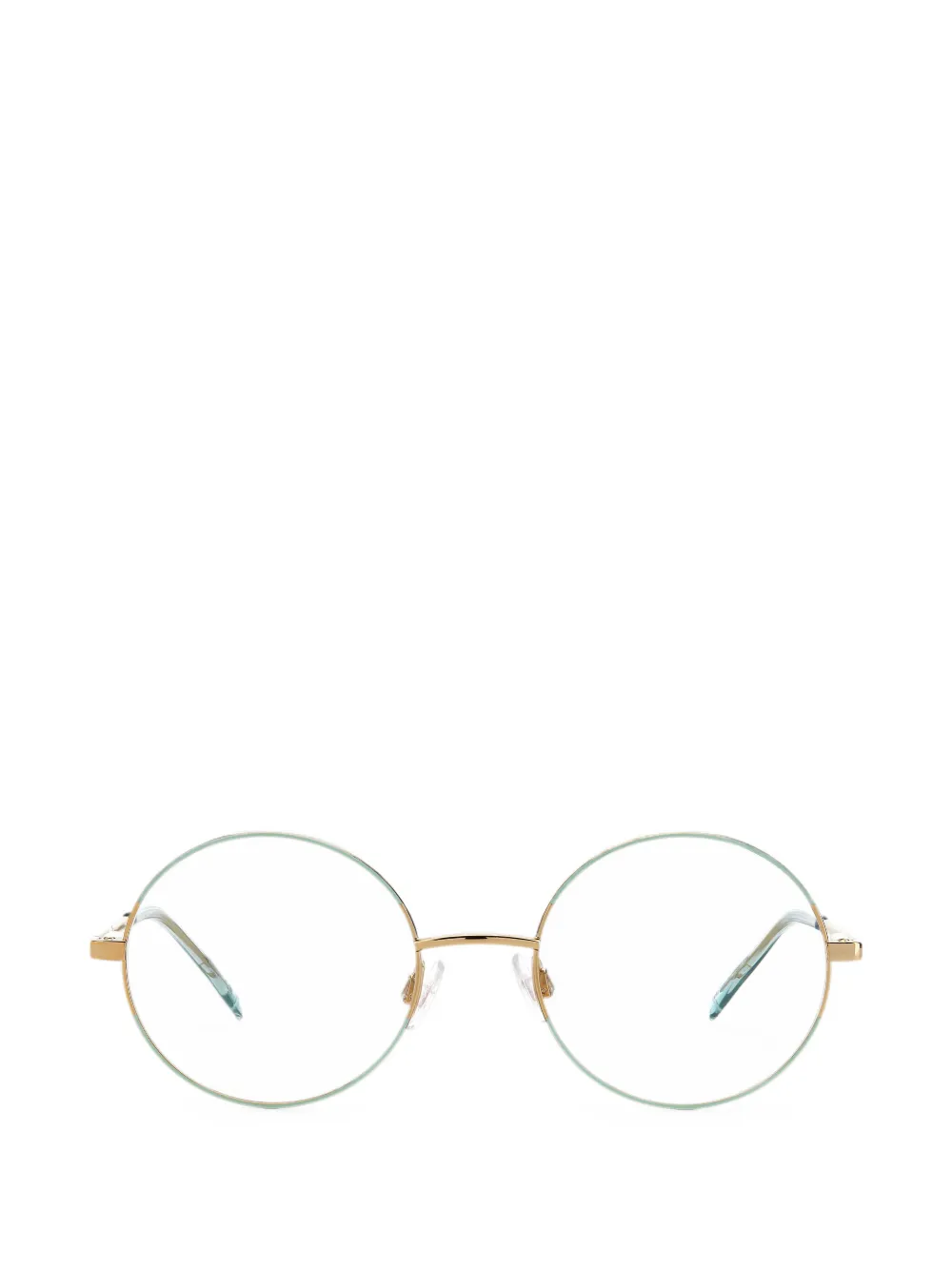 MISSONI EYEWEAR Bril met rond montuur Goud