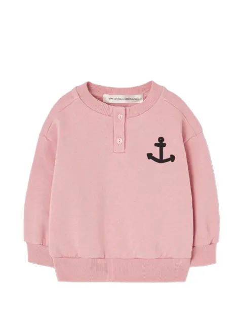 The Animals Observatory Puma anchor-print sweatshirt