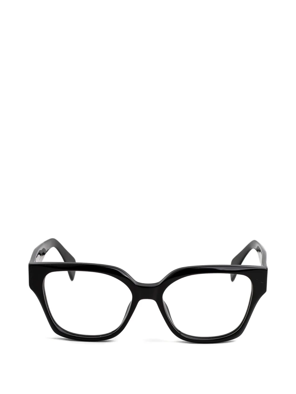 Retrosuperfuture Numero 163 Geometric-frame Glasses In Schwarz