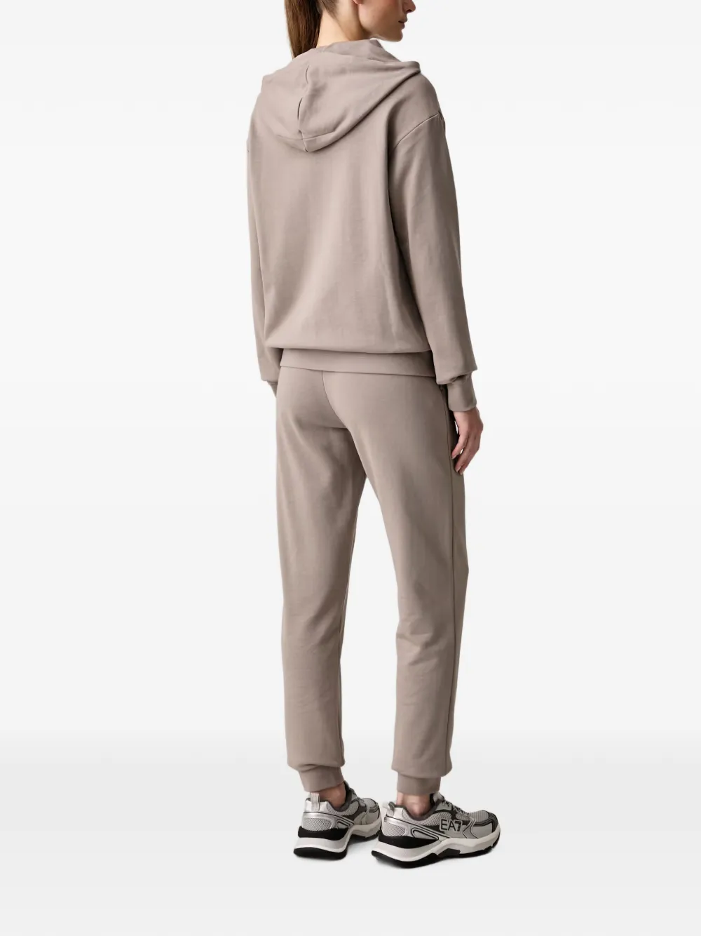 Ea7 Emporio Armani Trainingspak met logoprint Beige