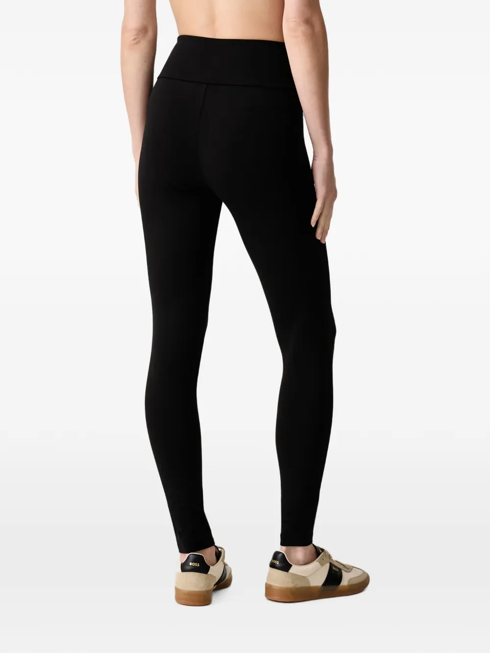 Ea7 Emporio Armani Legging met logoprint Zwart