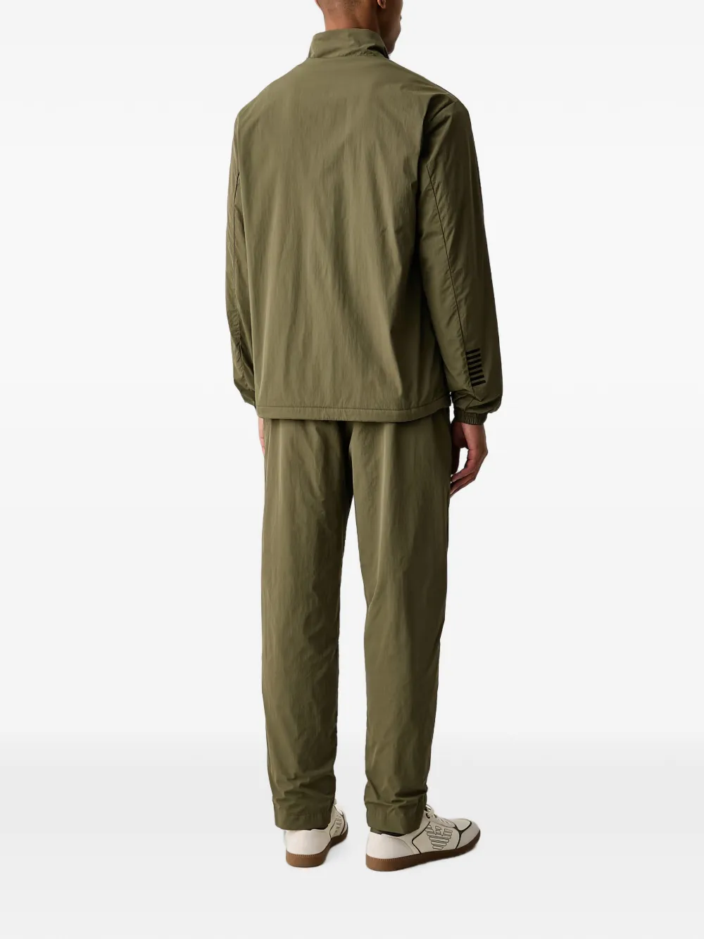 Ea7 Emporio Armani Tweedelig Core Identity performance-trainingspak Groen