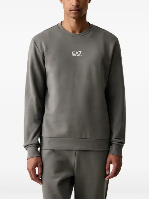 Ea7 Emporio Armani logo-print crew-neck tracksuit
