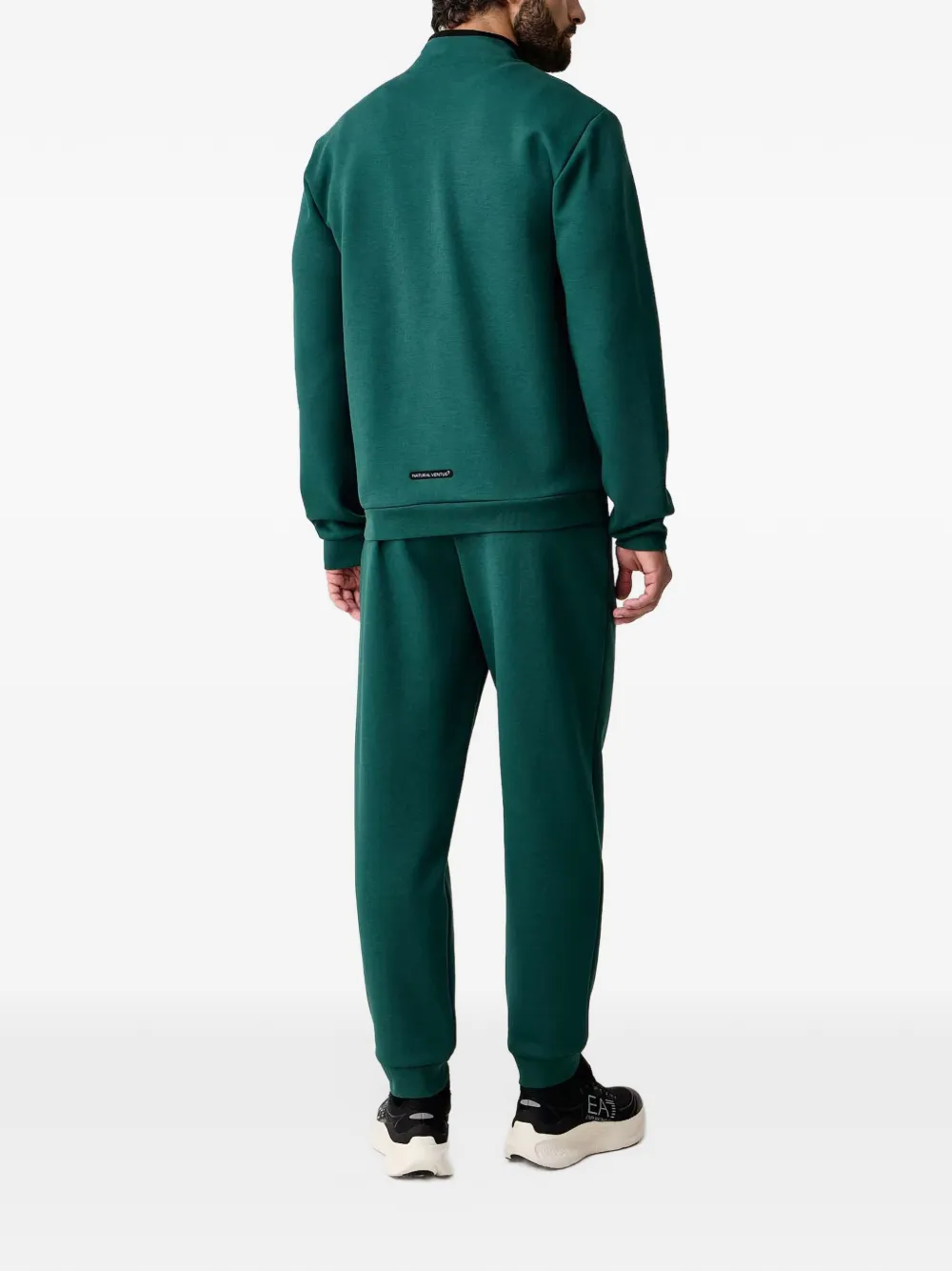 Ea7 Emporio Armani Trainingspak met logoprint Groen