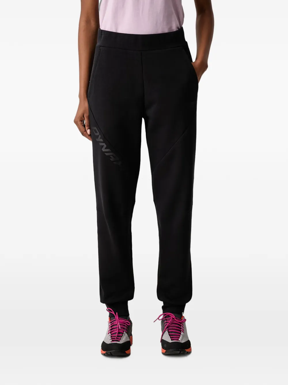Dynafit Logo-print Track Pants In Black