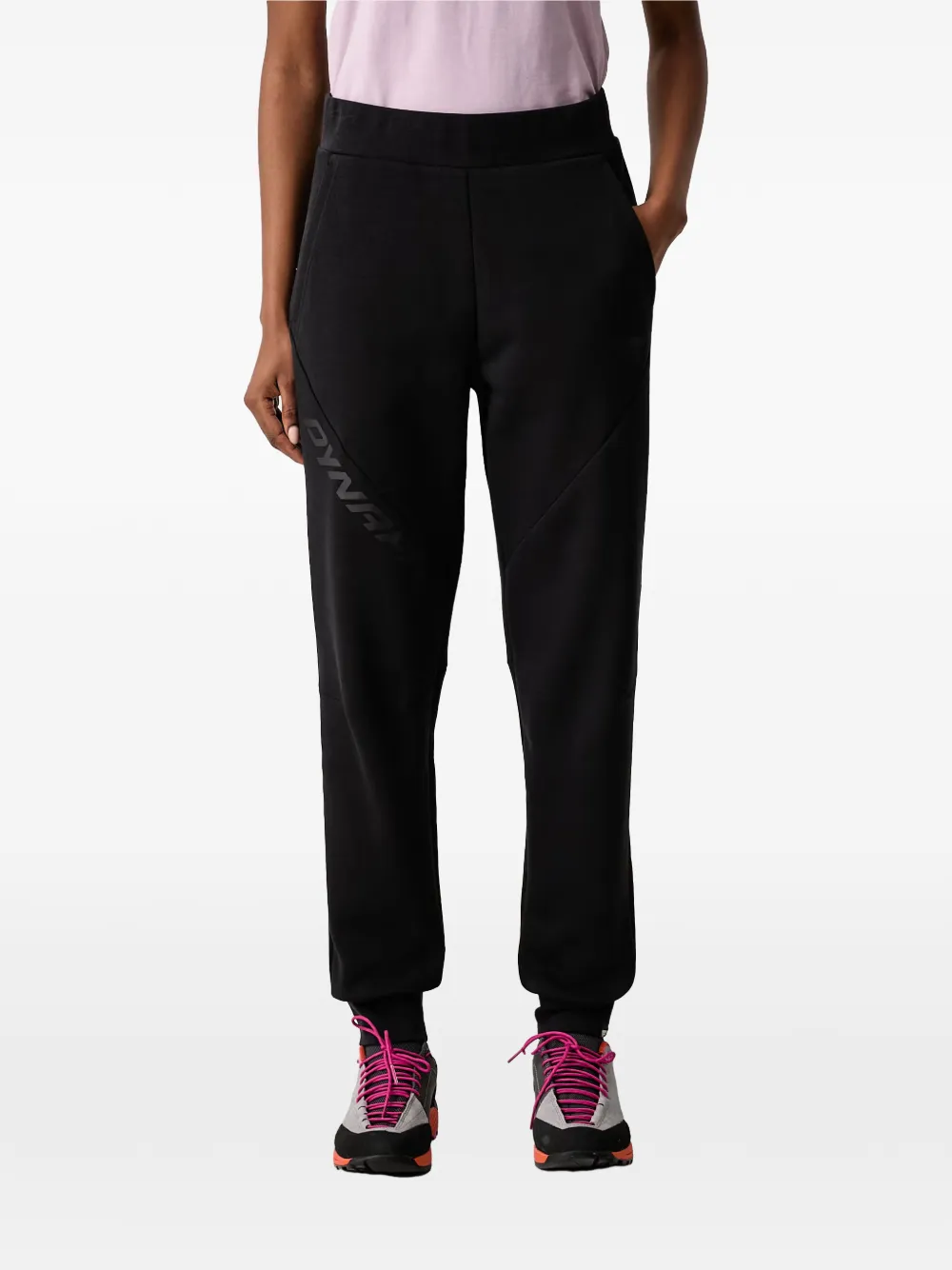 DYNAFIT logo-print track pants - Nero