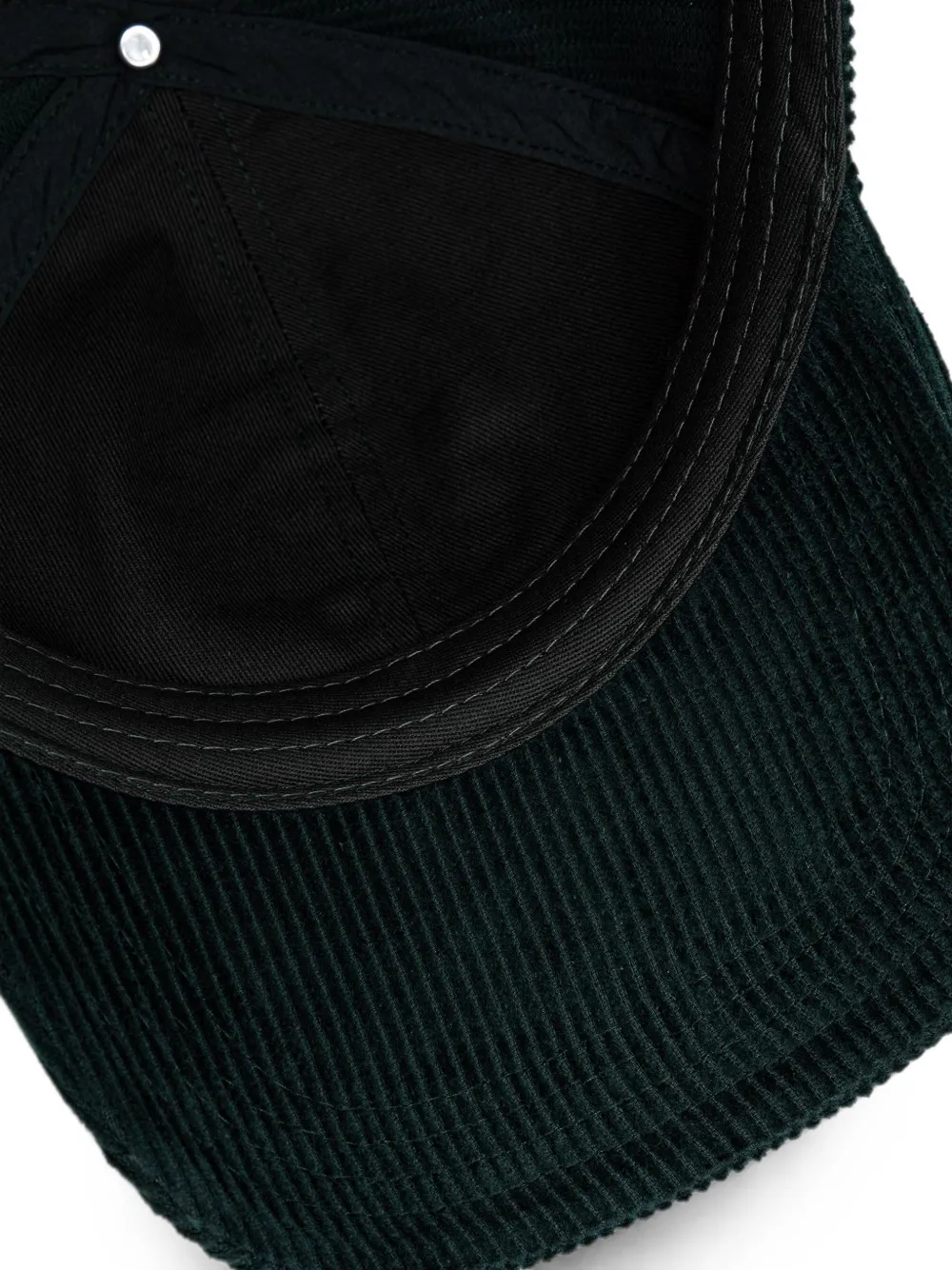 Drôle De Monsieur Honkbalpet met geborduurd logo Groen