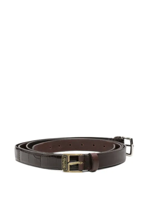 Magliano Punk croc-effect leather belt