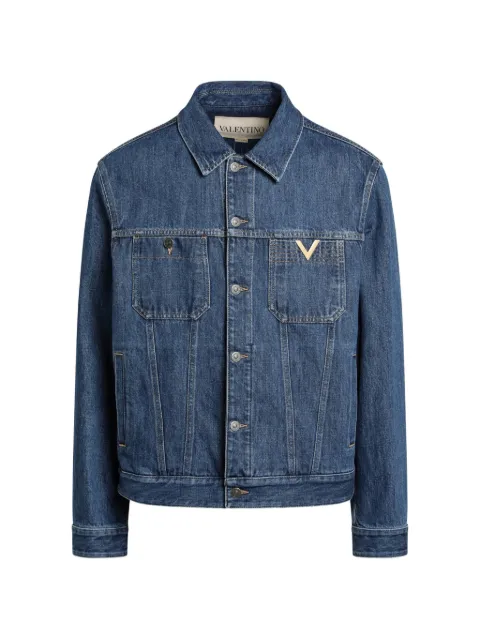 Valentino Garavani denim jacket with VGold